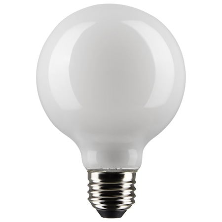 4.5 Watt G25 LED Lamp, White, Medium Base, 90 CRI, 4000K, 120 Volts